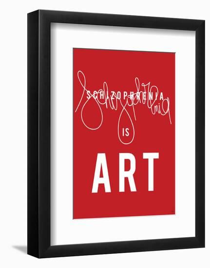 Schizophrenia is Art-Antoine Tesquier Tedeschi-Framed Art Print