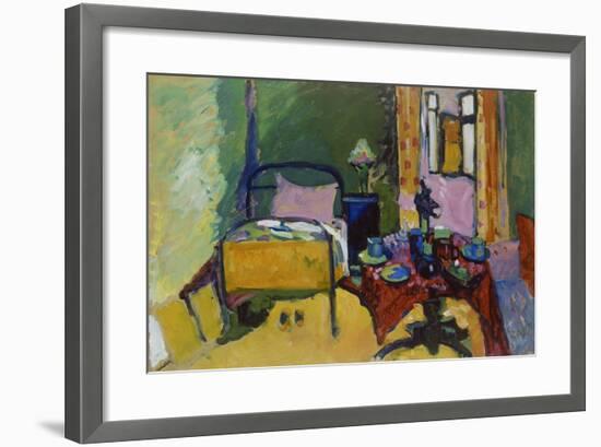 Schlafzimmer in Der Ainmillerstrasse 36, 1909-null-Framed Giclee Print