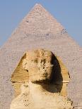 Sphynx and the Pyramid of Khafre, Giza, Near Cairo, Egypt-Schlenker Jochen-Photographic Print