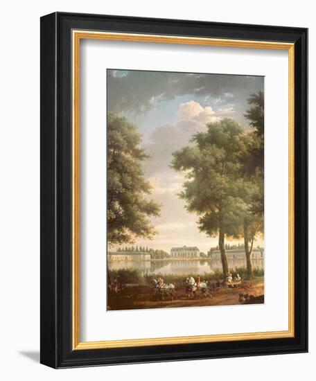 Schloss Benrath, 1806-Antoine Charles Horace Vernet-Framed Premium Giclee Print