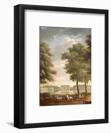 Schloss Benrath, 1806-Antoine Charles Horace Vernet-Framed Premium Giclee Print