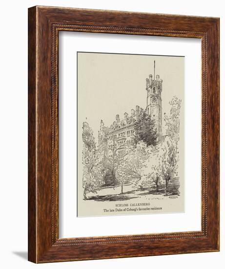 Schloss Callenberg-null-Framed Giclee Print