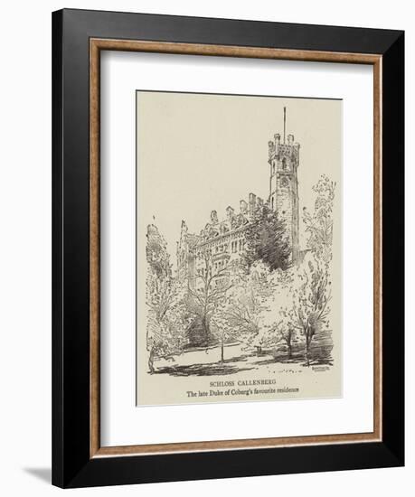 Schloss Callenberg-null-Framed Giclee Print