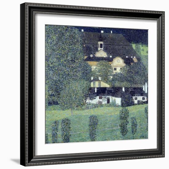 Schloss Kammer Am Attersee II, 1909-Gustav Klimt-Framed Giclee Print