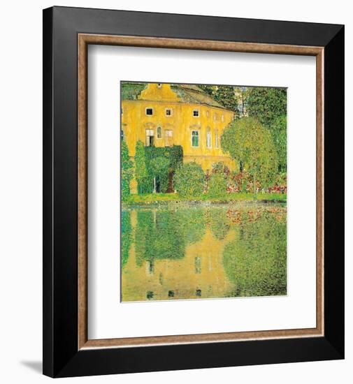 Schloss Kammer at Attersee-Gustav Klimt-Framed Art Print