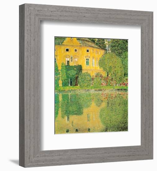 Schloss Kammer at Attersee-Gustav Klimt-Framed Art Print