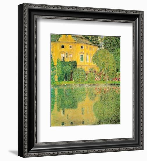 Schloss Kammer at Attersee-Gustav Klimt-Framed Art Print