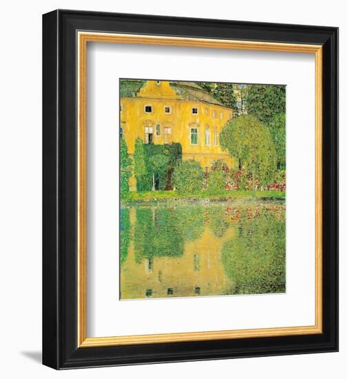 Schloss Kammer at Attersee-Gustav Klimt-Framed Art Print