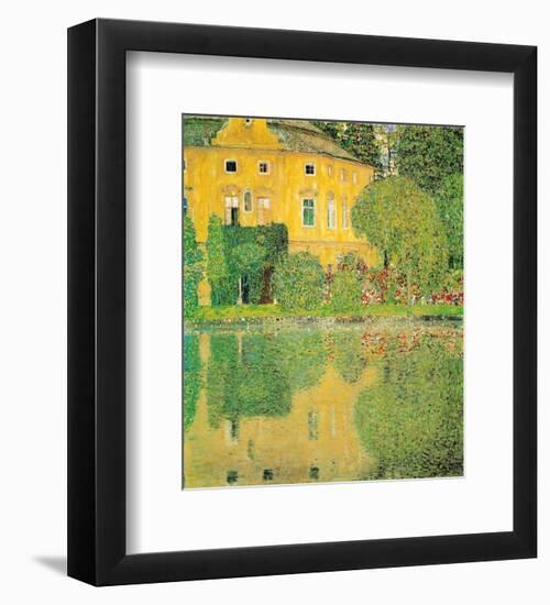 Schloss Kammer at Attersee-Gustav Klimt-Framed Art Print