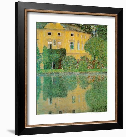 Schloss Kammer at Attersee-Gustav Klimt-Framed Art Print