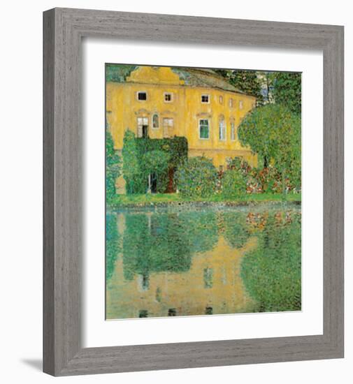 Schloss Kammer at Attersee-Gustav Klimt-Framed Art Print