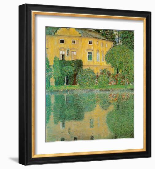 Schloss Kammer at Attersee-Gustav Klimt-Framed Art Print