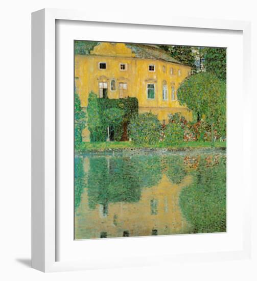 Schloss Kammer at Attersee-Gustav Klimt-Framed Art Print