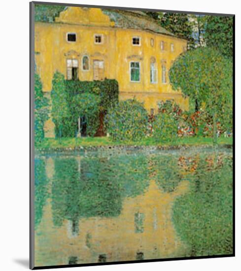 Schloss Kammer at Attersee-Gustav Klimt-Mounted Art Print