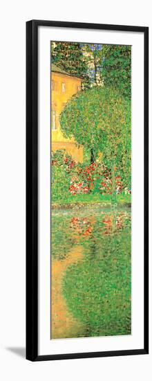 Schloss Kammer on Attersee (detail)-Gustav Klimt-Framed Art Print