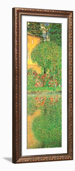 Schloss Kammer on Attersee (detail)-Gustav Klimt-Framed Art Print