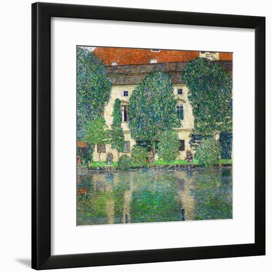 Schloss Kammer on Lake Attersee III, 1910-Gustav Klimt-Framed Giclee Print