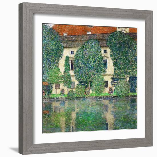 Schloss Kammer on Lake Attersee III, 1910-Gustav Klimt-Framed Giclee Print