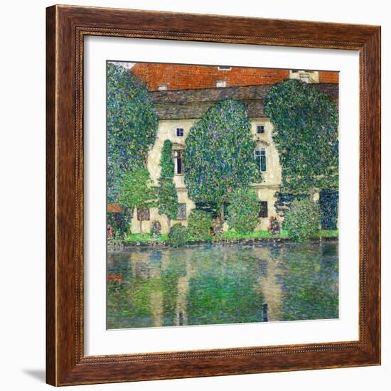 Schloss Kammer on Lake Attersee III, 1910-Gustav Klimt-Framed Giclee Print