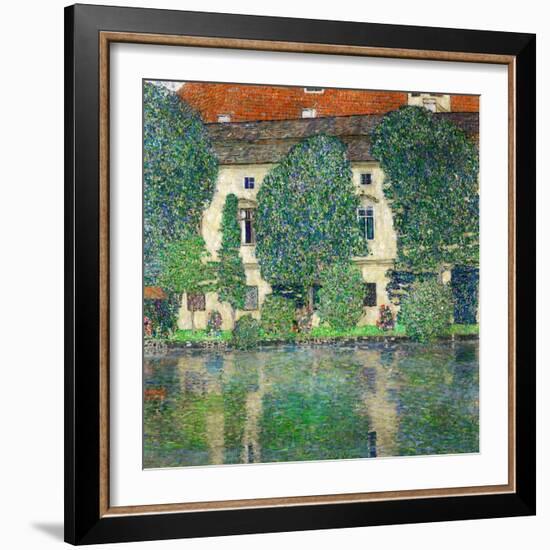 Schloss Kammer on Lake Attersee III, 1910-Gustav Klimt-Framed Giclee Print