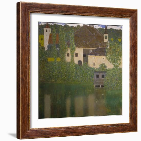 Schloss Kammer on the Attersee (I), 1908-Gustav Klimt-Framed Giclee Print