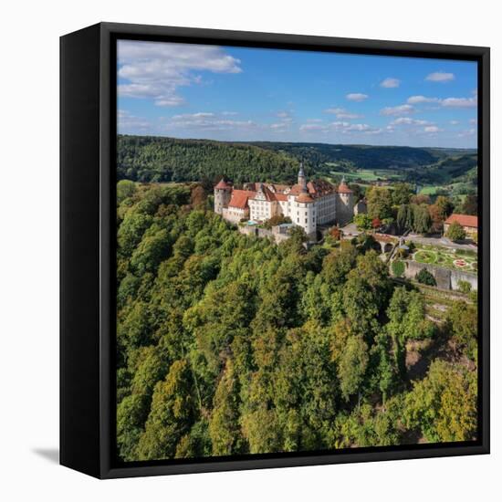 Schloss Langenburg, Langenburg, Hohenlohe, Baden-Wurttemberg, Germany, Europe-Markus Lange-Framed Premier Image Canvas