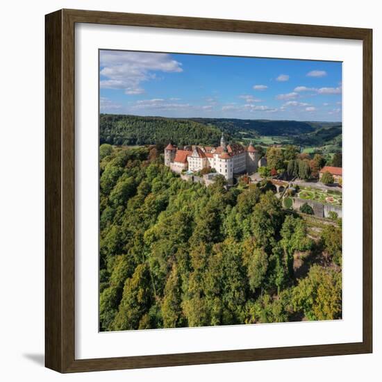 Schloss Langenburg, Langenburg, Hohenlohe, Baden-Wurttemberg, Germany, Europe-Markus Lange-Framed Photographic Print