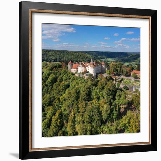 Schloss Langenburg, Langenburg, Hohenlohe, Baden-Wurttemberg, Germany, Europe-Markus Lange-Framed Photographic Print