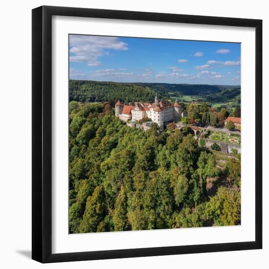 Schloss Langenburg, Langenburg, Hohenlohe, Baden-Wurttemberg, Germany, Europe-Markus Lange-Framed Photographic Print