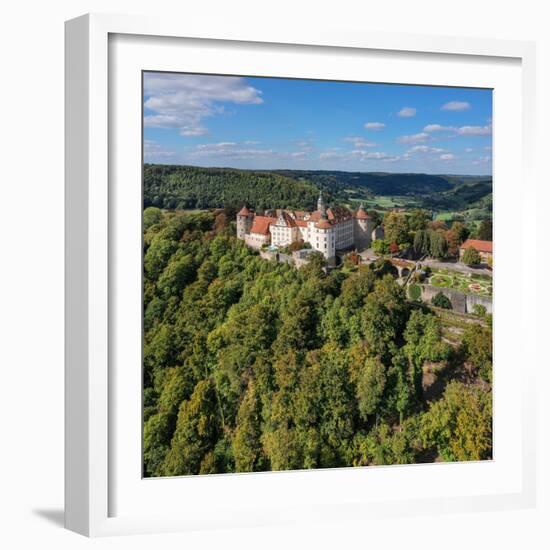 Schloss Langenburg, Langenburg, Hohenlohe, Baden-Wurttemberg, Germany, Europe-Markus Lange-Framed Photographic Print