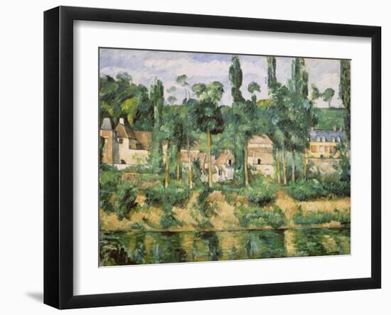 Schloss Medan, Um 1880-Paul C?zanne-Framed Giclee Print