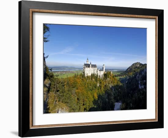 Schloss Neuschwanstein, Bavaria (Bayern), Germany-Gary Cook-Framed Photographic Print