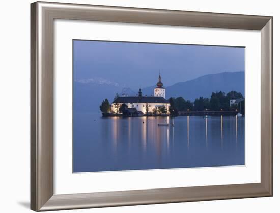 Schloss Orth, Traunsee, Gmunden, Salzkammergut, Upper Austria, Austria-Gerhard Wild-Framed Photographic Print