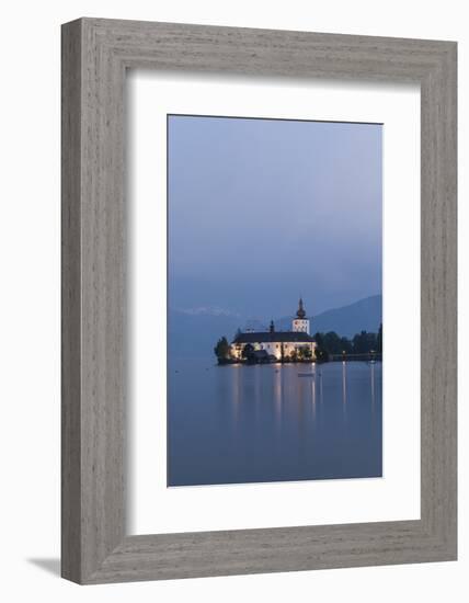 Schloss Orth, Traunsee, Gmunden, Salzkammergut, Upper Austria, Austria-Gerhard Wild-Framed Photographic Print