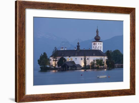 Schloss Orth, Traunsee, Gmunden, Salzkammergut, Upper Austria, Austria-Gerhard Wild-Framed Photographic Print