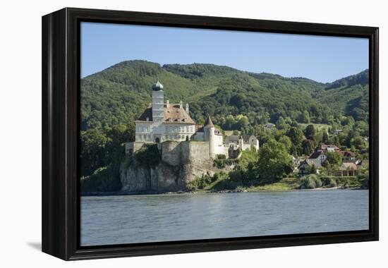 Schloss Schonbuhel and River Danube, Wachau Valley, Lower Austria, Austria, Europe-Rolf Richardson-Framed Premier Image Canvas