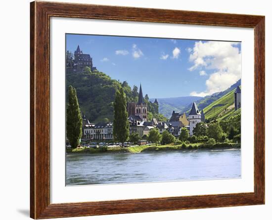 Schloss Stahleck, Bacharach, Germany-Miva Stock-Framed Photographic Print