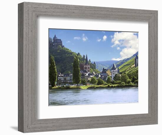 Schloss Stahleck, Bacharach, Germany-Miva Stock-Framed Photographic Print