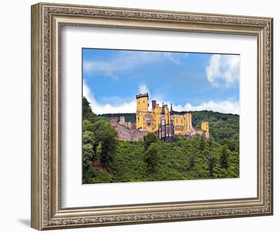 Schloss Stolzenfels, Koblenz, Germany-Miva Stock-Framed Photographic Print