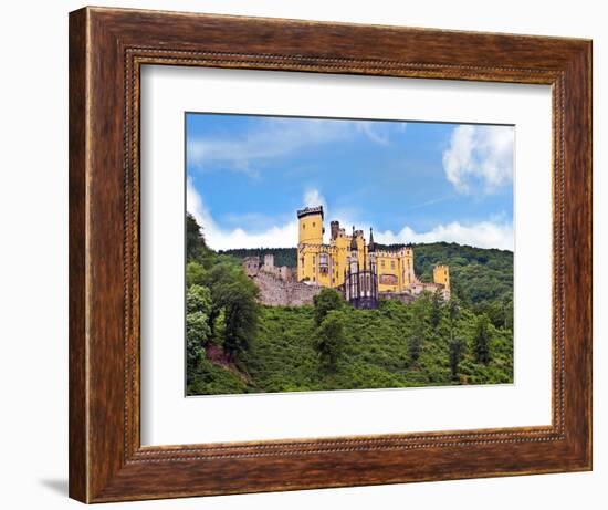 Schloss Stolzenfels, Koblenz, Germany-Miva Stock-Framed Photographic Print