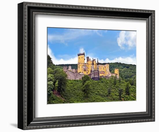 Schloss Stolzenfels, Koblenz, Germany-Miva Stock-Framed Photographic Print