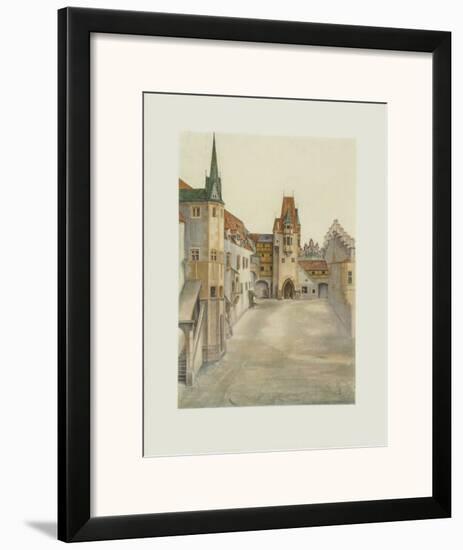 Schlosshof II, Castle in Innsbruck-Albrecht Dürer-Framed Art Print