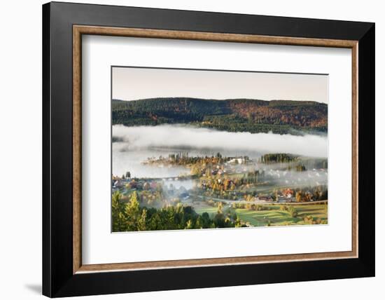 Schluchsee, Black Forest, Baden-Wurttemberg, Germany-Markus Lange-Framed Photographic Print