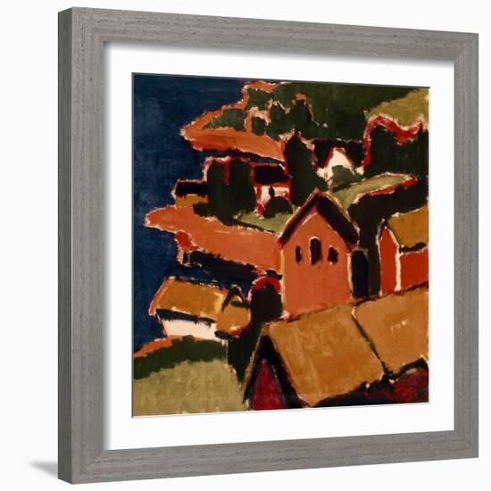 Schmidt-Rottluff: Countryside, 1911-Karl Schmidt-Rottluff-Framed Giclee Print