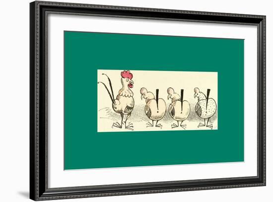 Schnaken and Schnurren-Wilhelm Busch-Framed Giclee Print