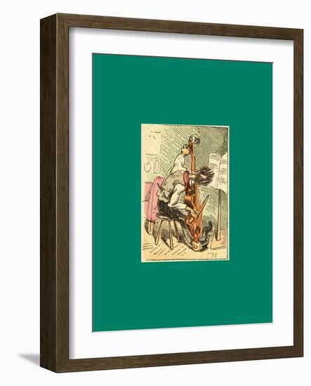 Schnaken and Schnurren-Wilhelm Busch-Framed Giclee Print