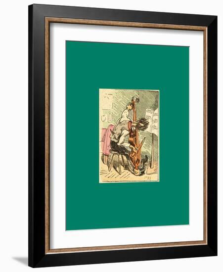 Schnaken and Schnurren-Wilhelm Busch-Framed Giclee Print