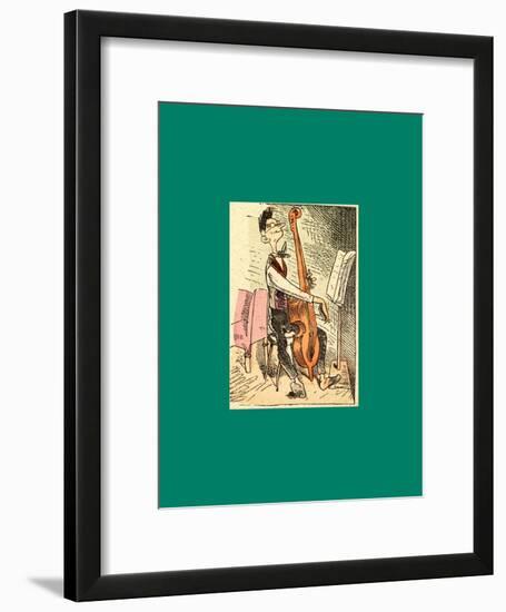 Schnaken and Schnurren-Wilhelm Busch-Framed Giclee Print