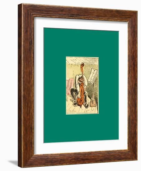 Schnaken and Schnurren-Wilhelm Busch-Framed Giclee Print