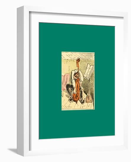 Schnaken and Schnurren-Wilhelm Busch-Framed Giclee Print